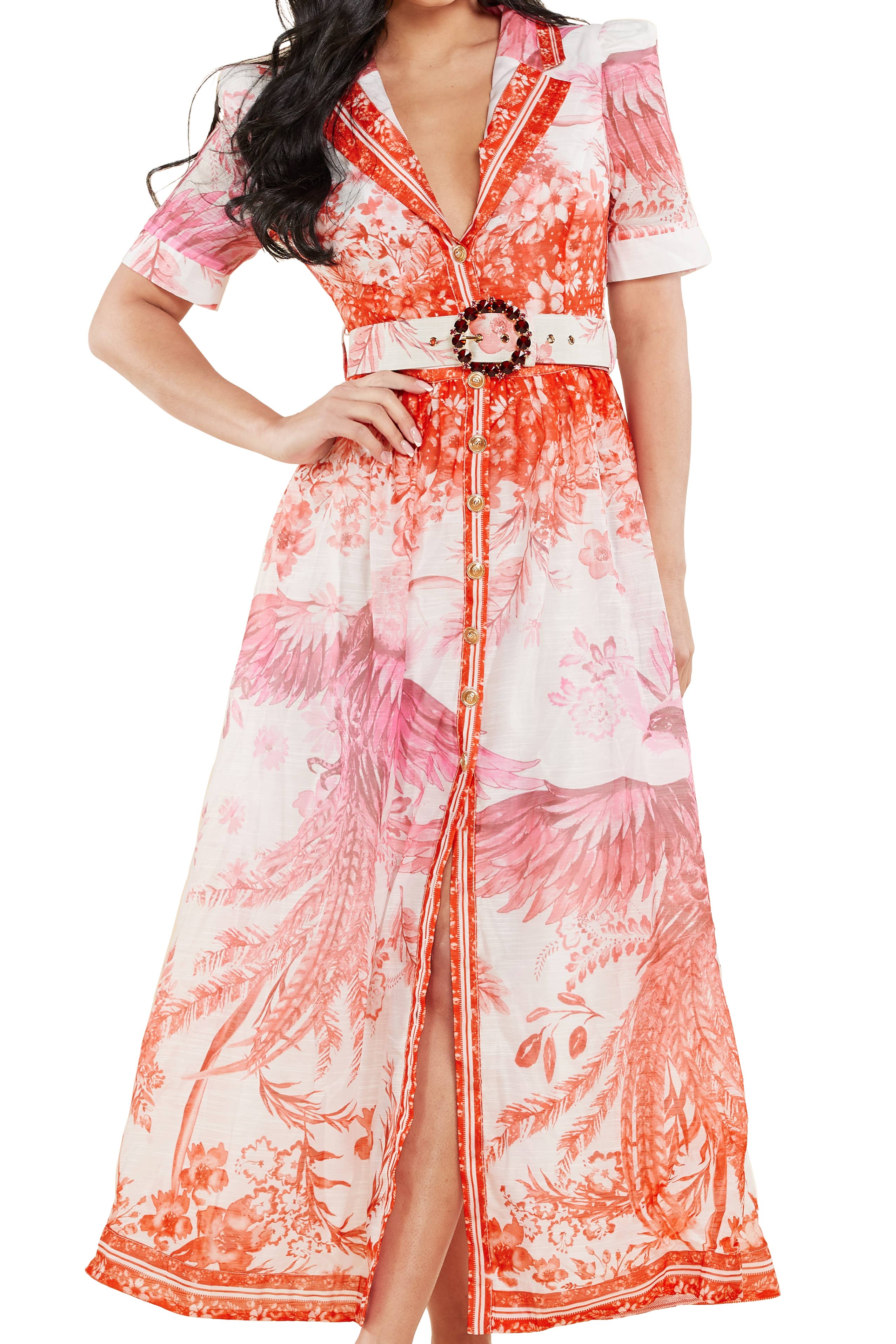 Island Oasis Floral Dress: A Captivating Fusion of Elegance