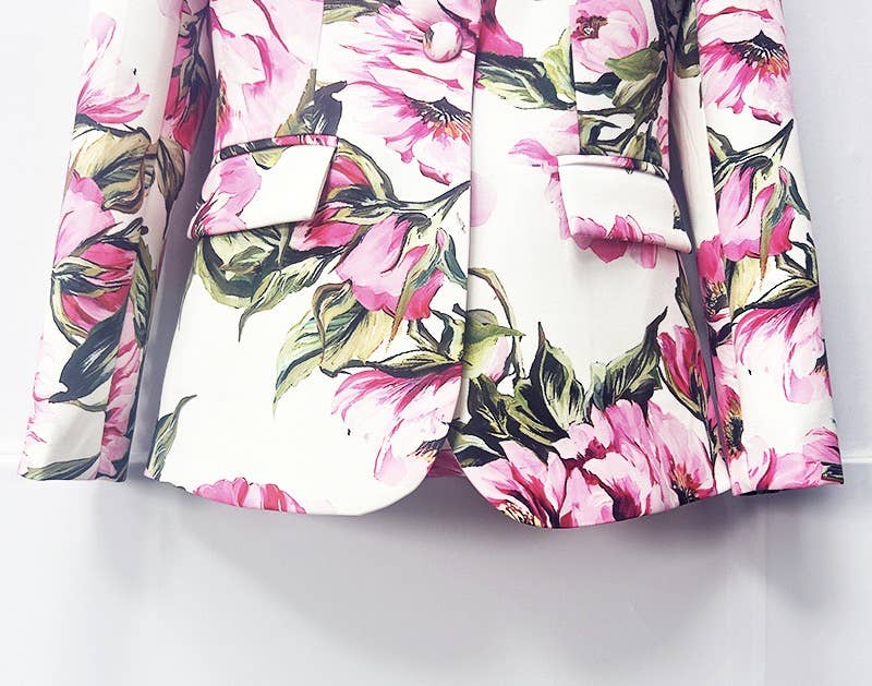 Two-Piece Suit – Casual Elegance with Skinny Pants