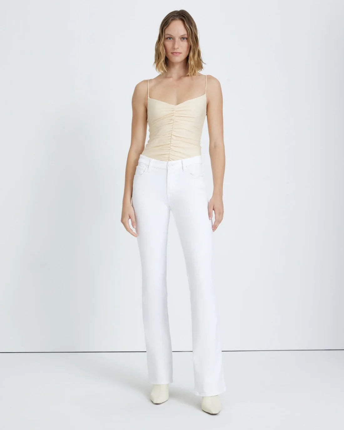 Kimmie Bootcut Jeans in White