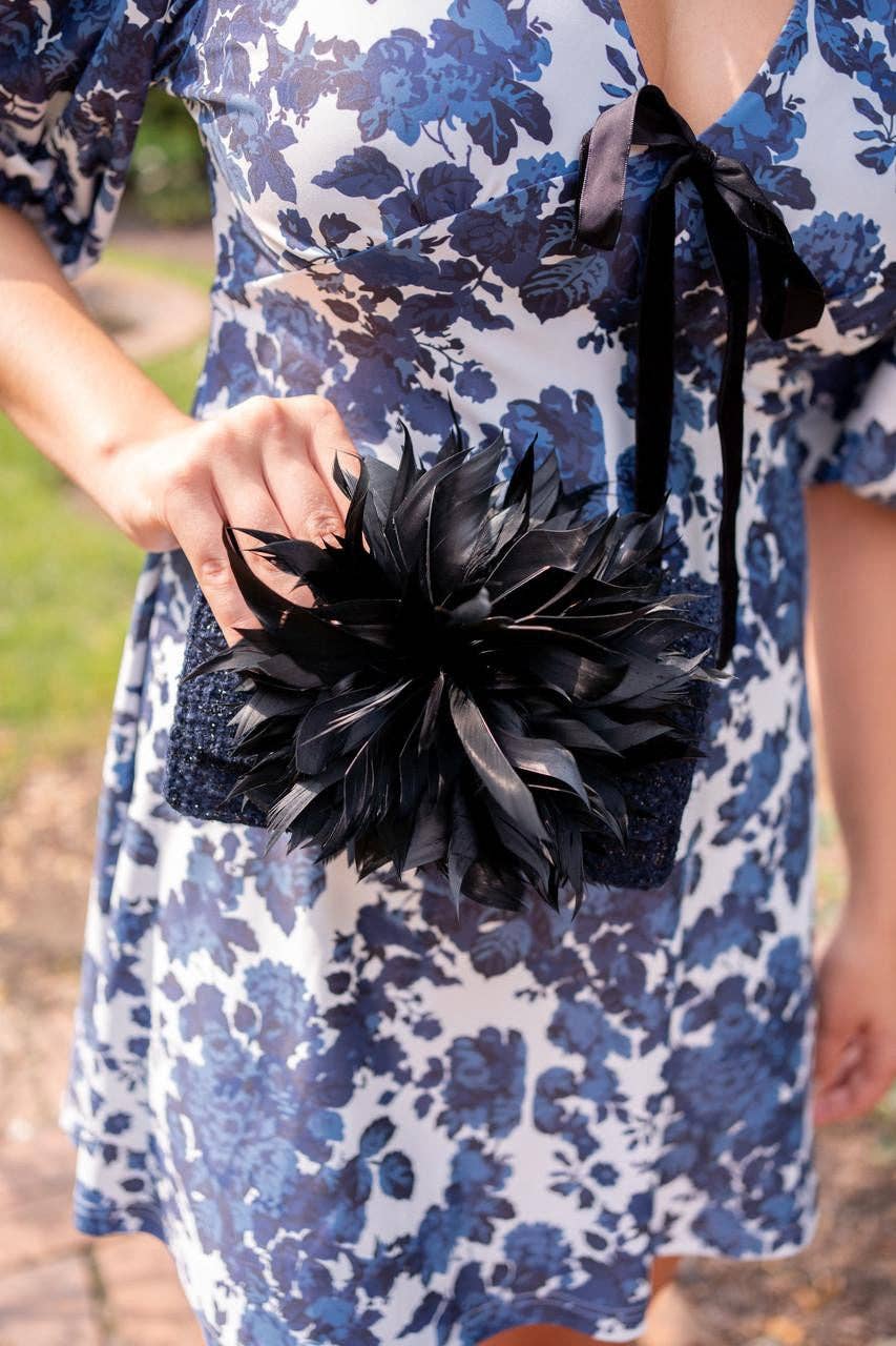 COCO - Feather Clutch-