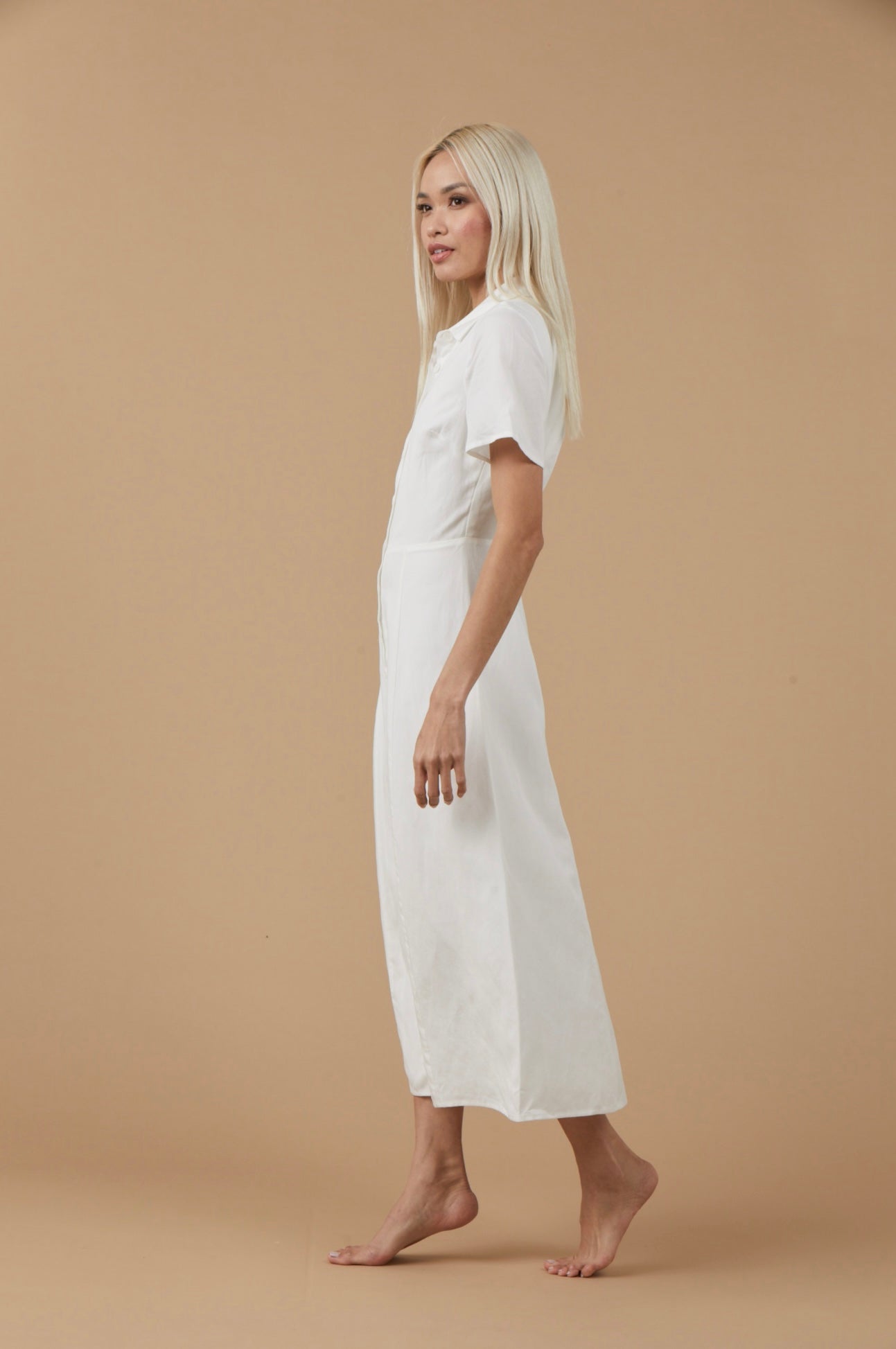 Collared Button Down Maxi