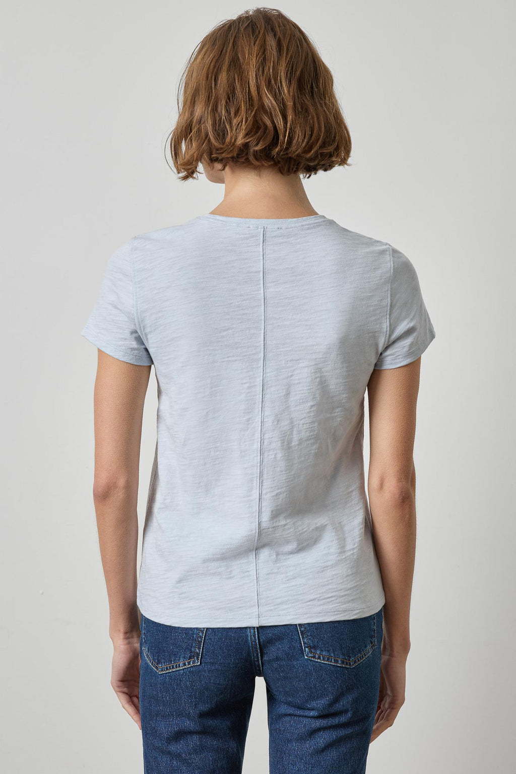SS Back Seam Crewneck