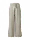 Lusa Trousers in ivory, front view