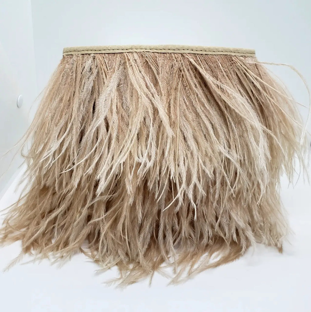 Ostrich Feather Clutch