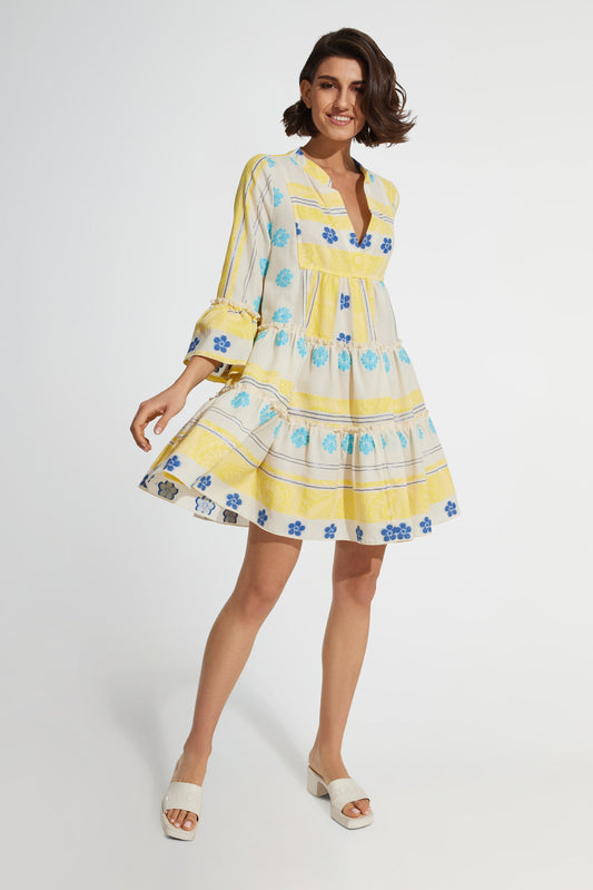 Milos Ruffle Dress