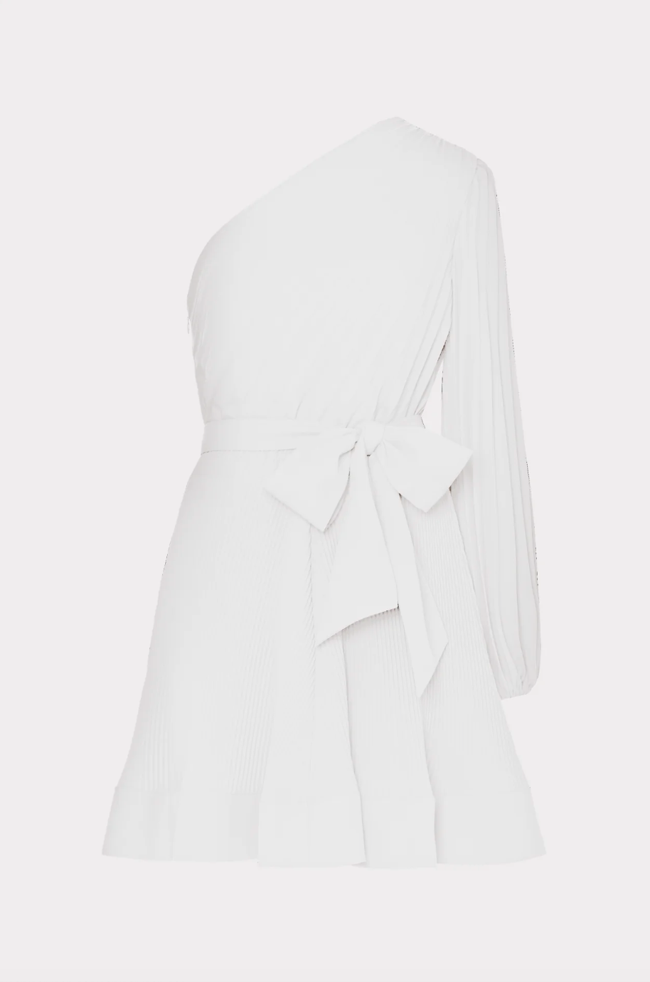 Linden One Shoulder Pleated Mini