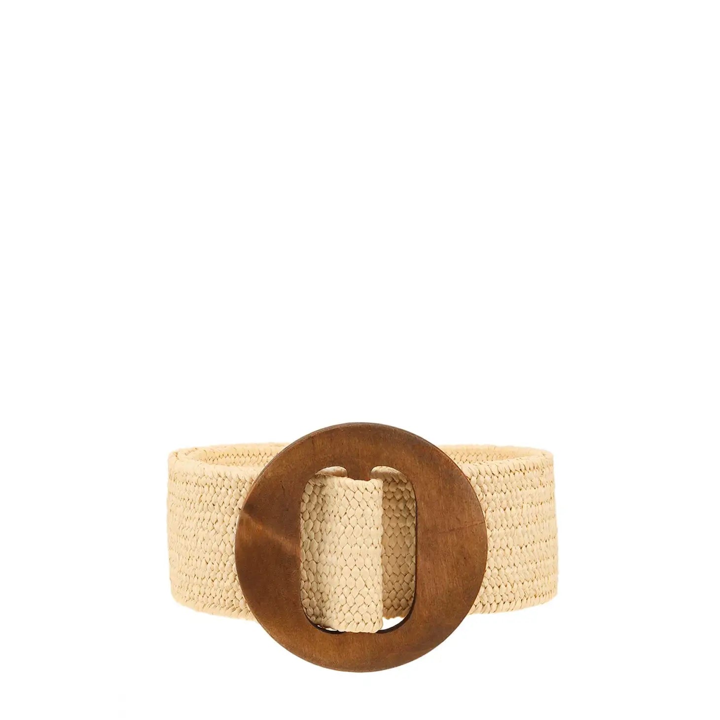 Wooden Buckle Belt