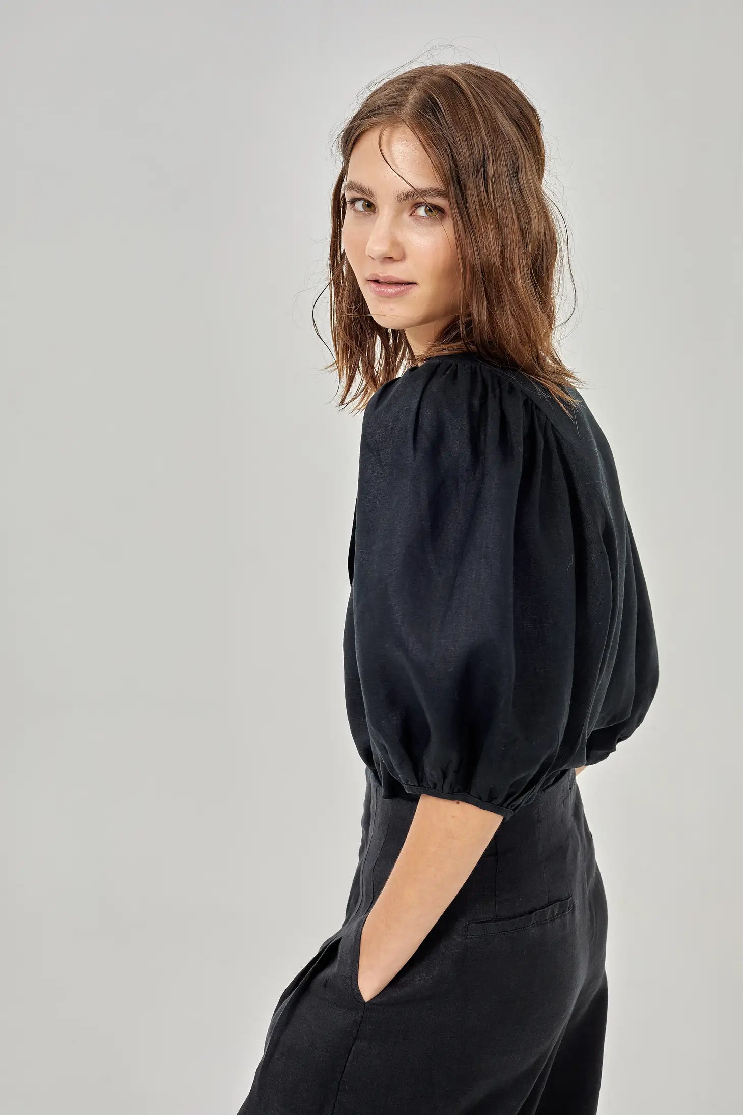 Black Bubble Shirt